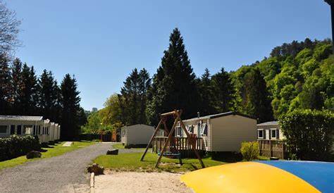 Camping Au Bord de l'Ourthe | Luxe stacaravans in Rivage, Belgische