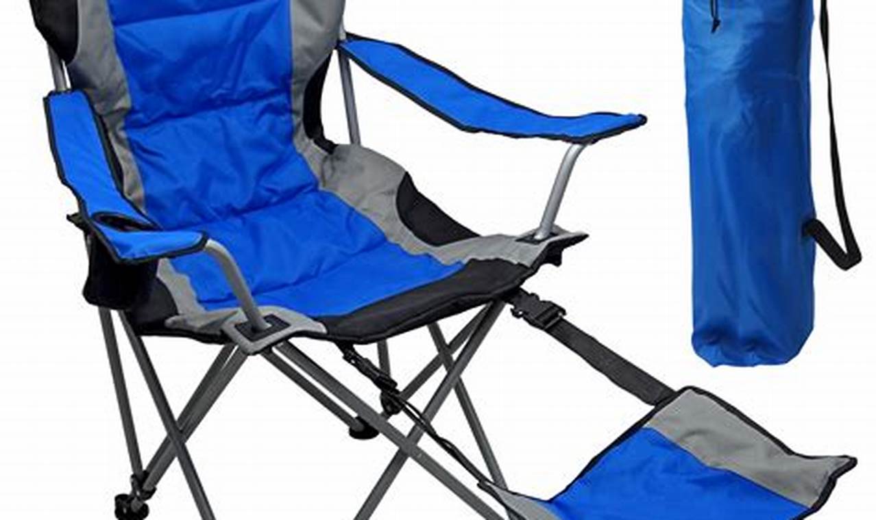 The Ultimate Guide to Camping Chairs with Footrest and Canopy