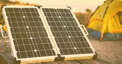 Camping With Solar Panels