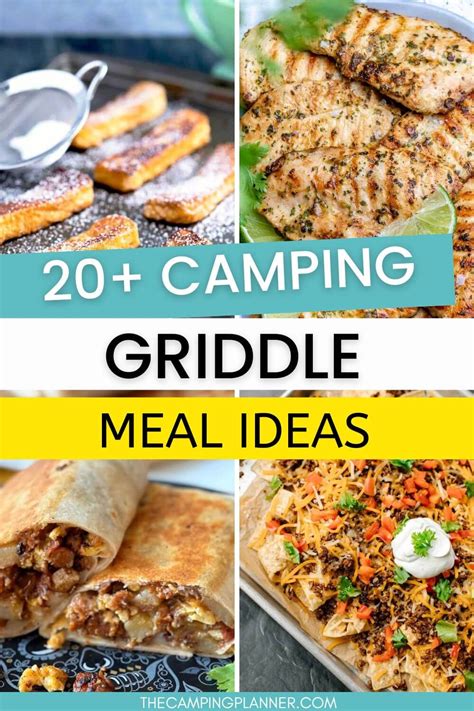 Camping Griddle Meal Ideas
