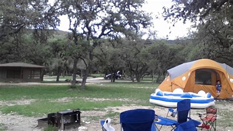 camping in garner state park