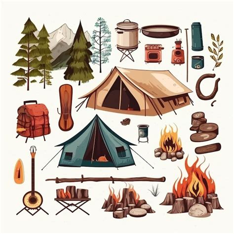 Camping Item Four Letters