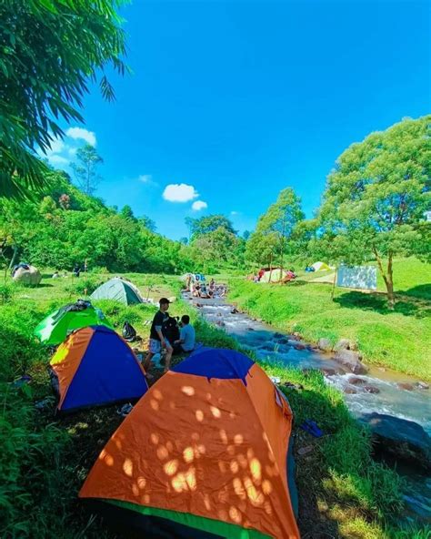 camping pinggir sungai bogor