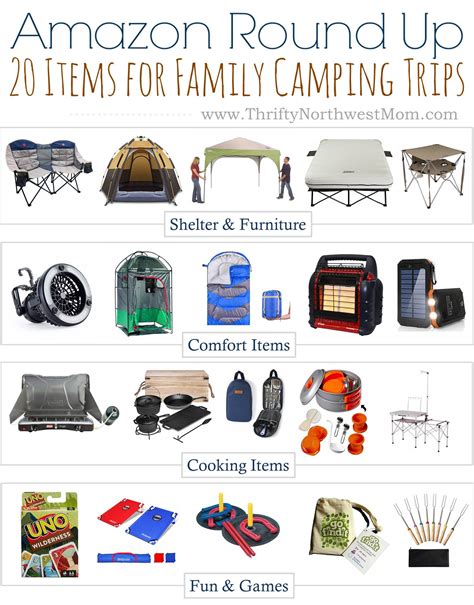 Camping Things That Start With A