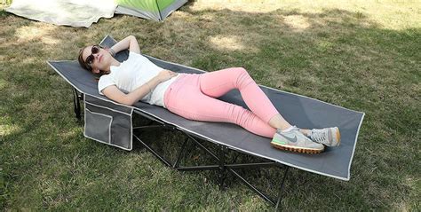 Camping With A Cot