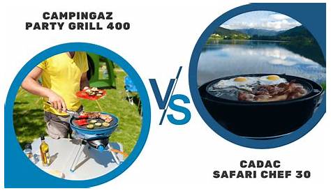 Campingaz Party Grill 400 Vs Cadac Safari Chef 2 Dé Barbecue