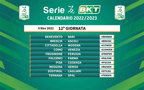 campionato serie b 2022 2023 calendario