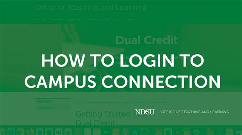 campus connection login ndsu