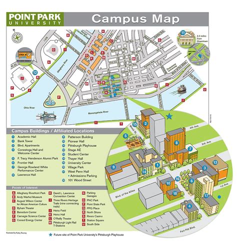 College Park Campus Map Map Vector