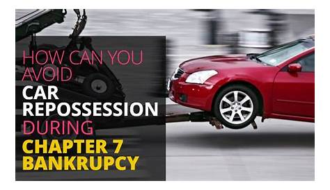 If Your Car is Repossessed, Can You Get it Back by Filing a Chapter 13