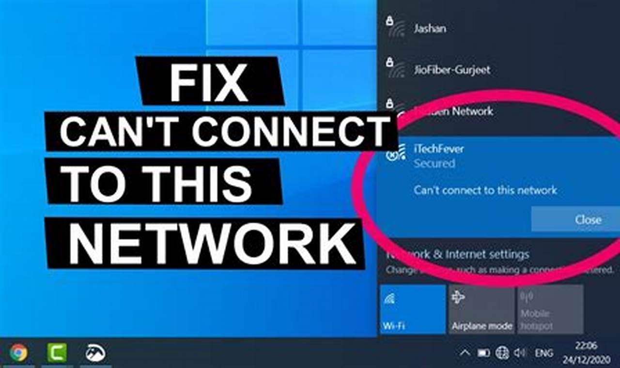 can connect to this network