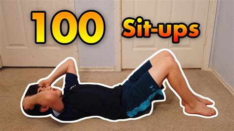 can doing 100 sit ups lose belly fat