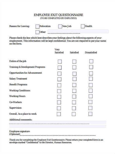 FREE 10+ Sample Interview Questionnaire Forms in PDF MS Word Excel