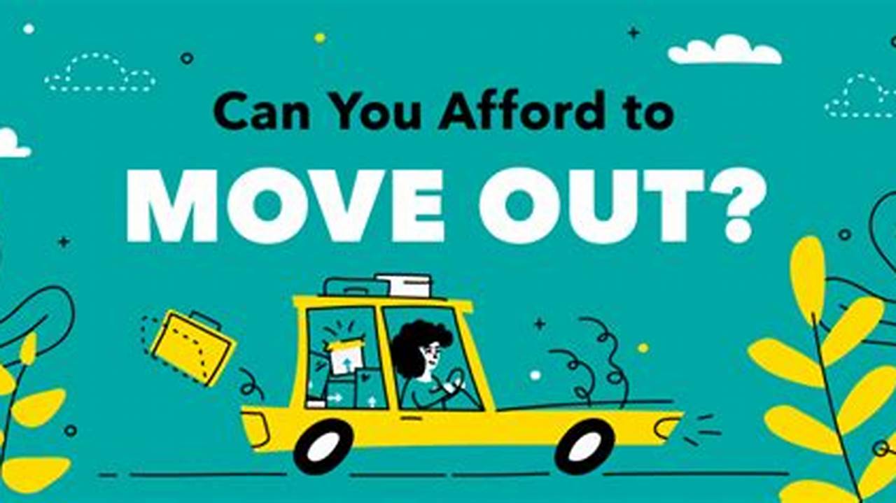Can I Afford to Move Out? A Comprehensive Guide