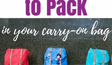What NOT to Pack in Your CarryOn Bag Packing tips for travel, Travel