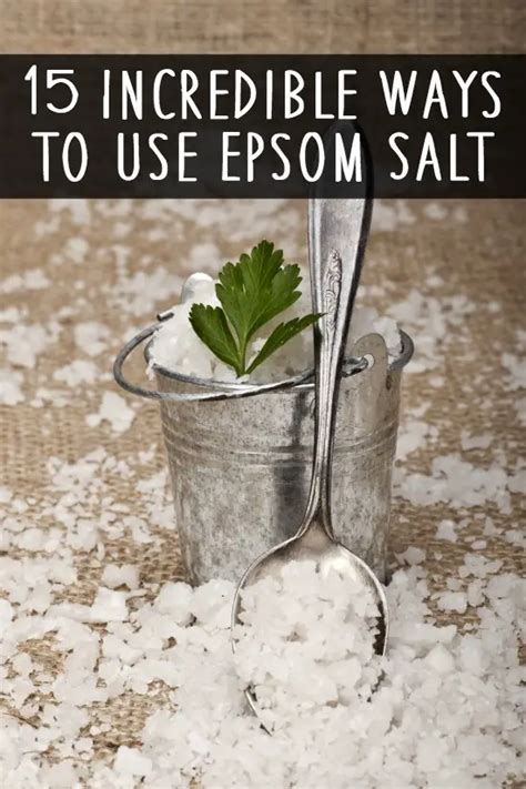 Drinking epsom salt to lose weight Ideal figure