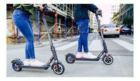 Can you ride the new electric scooters on the sidewalk? Here are the