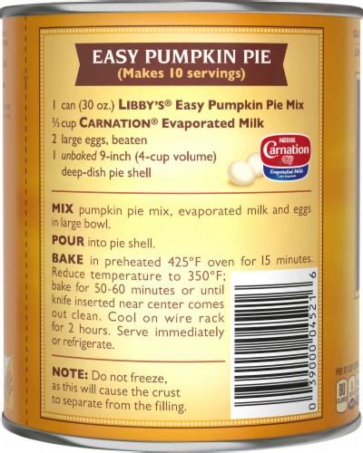 Can I Use Libbys Pumpkin Pie Mix To Make Pumpkin Bread