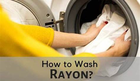 Unveiling The Secrets: Can Rayon Be Dried In The Dryer?