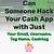 can someone hack your cash app with your email and cashtag