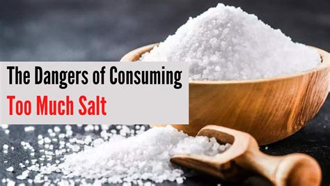 7 Signs You’re Eating Too Much Salt in 2020 Ate too much, Salt detox