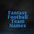 can you change your fantasy football team name