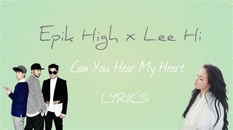 Epik High (ft. Lee Hi) 'Can You Hear My Heart' (Scarlet HeartRyeo OST