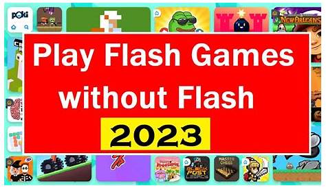Can You Play Flash Games Without Flash