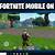 can you play fortnite on mobile again