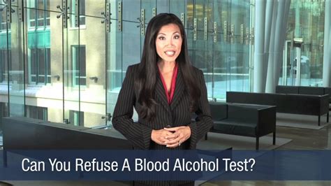Can You Refuse A Blood Alcohol Test? YouTube