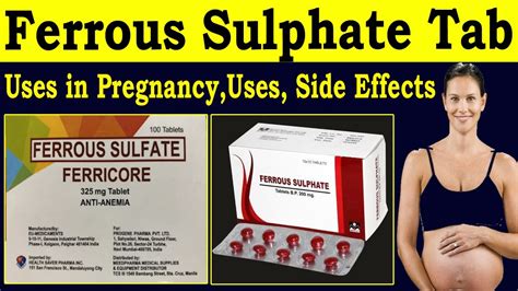 5 Best Vitamins Ferrous Sulfate For Pregnant Fighting Iron Deficiency