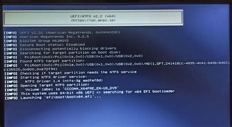 can't boot windows from usb