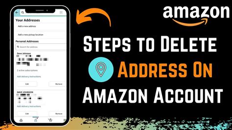 Can't Delete Amazon Address