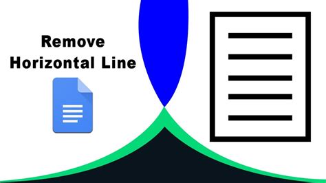 can't delete horizontal line in google docs