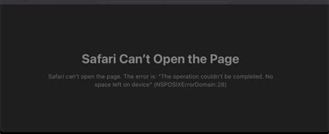 can't establish a secure connection to the apple software update server