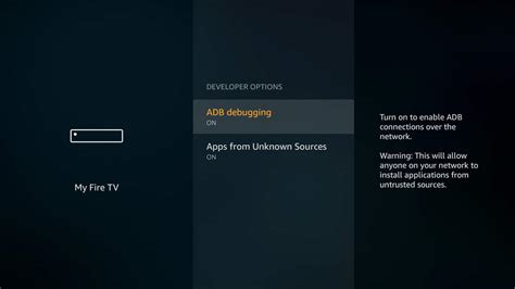 can't find apps from unknown sources on firestick