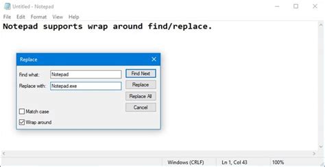 can't find notepad on windows 10