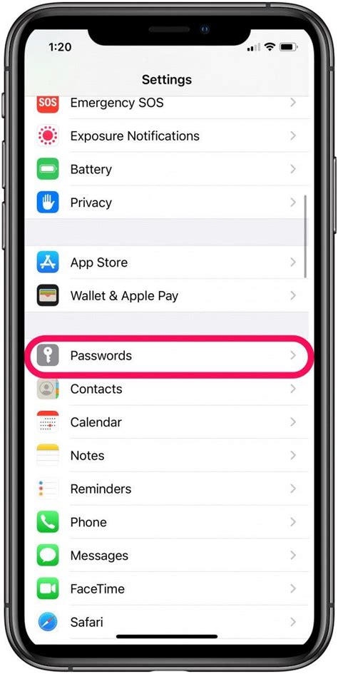 can't find passwords on iphone 14