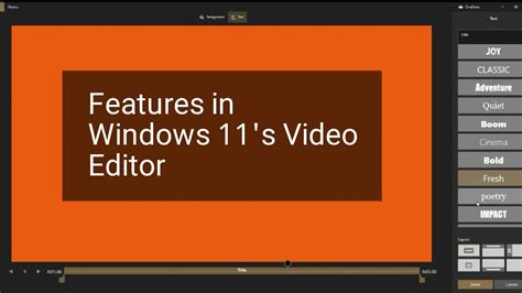 can't find video editor in windows 11