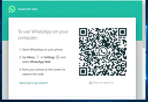 can't get qr code for whatsapp