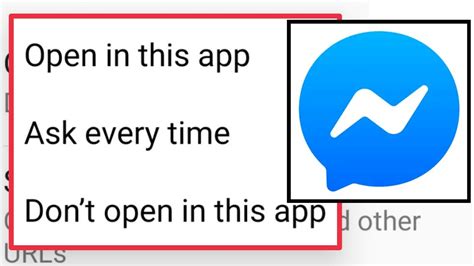 This Are Can t Open Links Messenger Tips And Trick