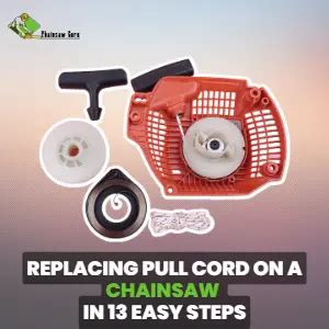 Can't Pull Cord On Chainsaw