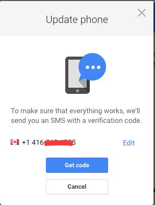 can't receive google verification code on phone