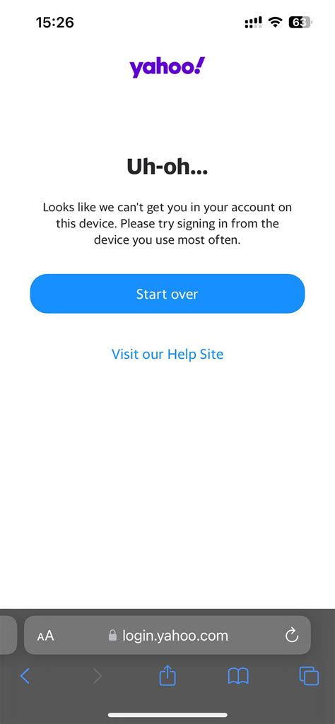 can't receive yahoo verification code