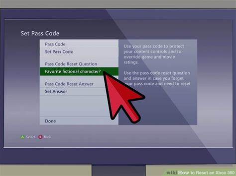 Can't Remember Xbox 360 Passcode