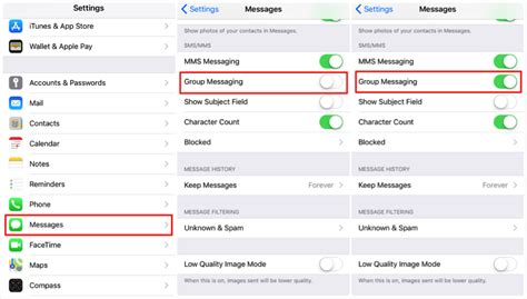 can't send messages in group chat iphone