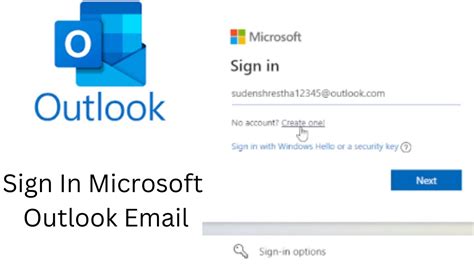 can't sign in to my outlook email account