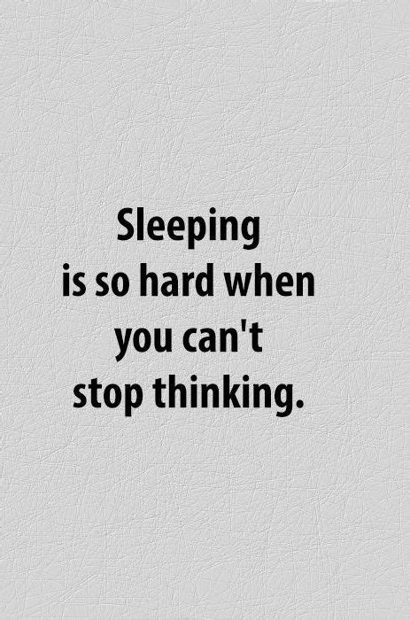 can't stop thinking about work when trying to sleep