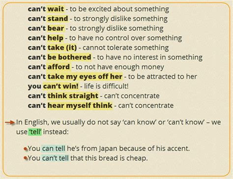 can't with can't without meaning