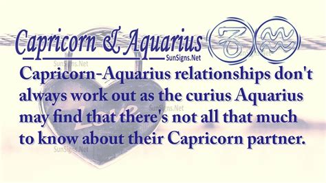 can a capricorn and aquarius relationship work
